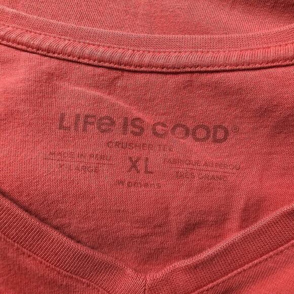 Life Is Good 100% Cotton Crusher Tee Short Sleeve Tshirt 4th Of July Size XL - Picture 5 of 9